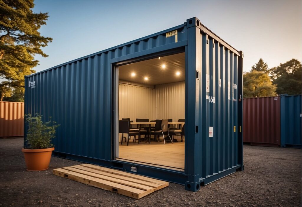 Shipping Container Shed6