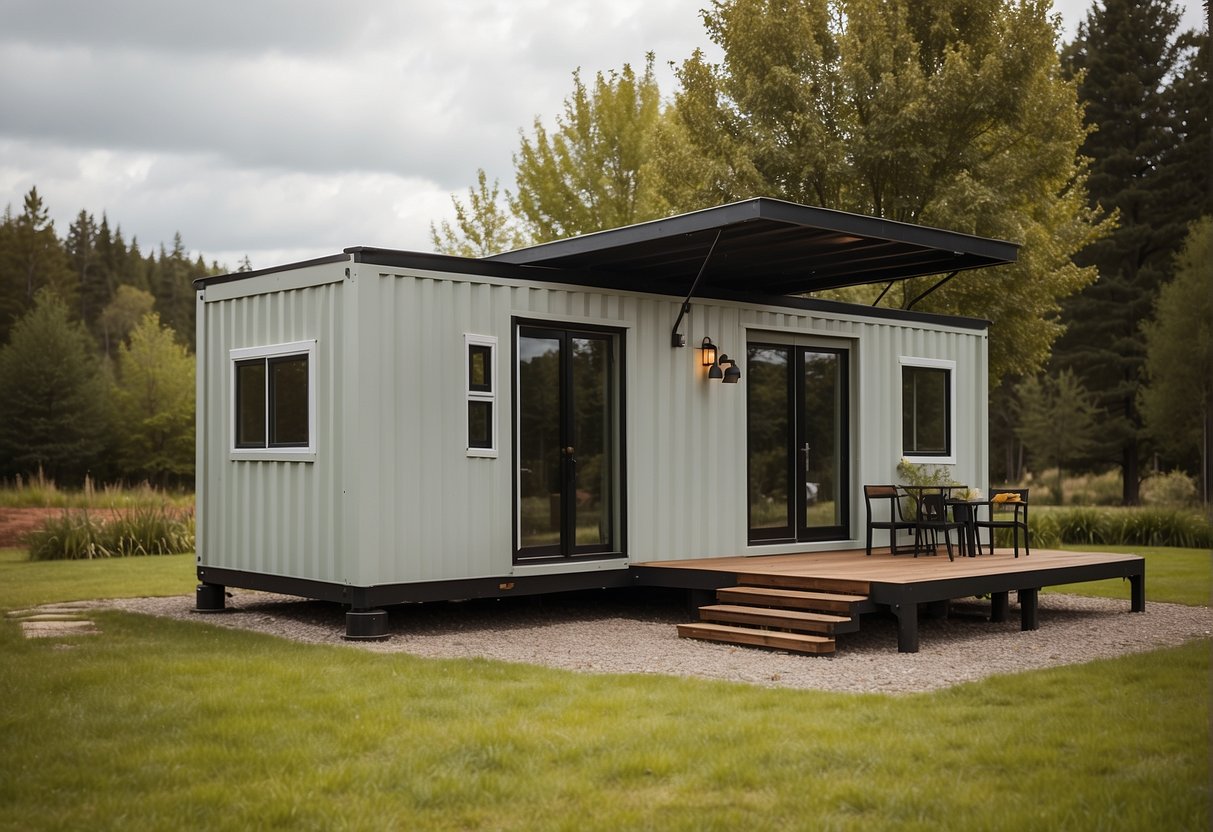 Tiny House Container Home9
